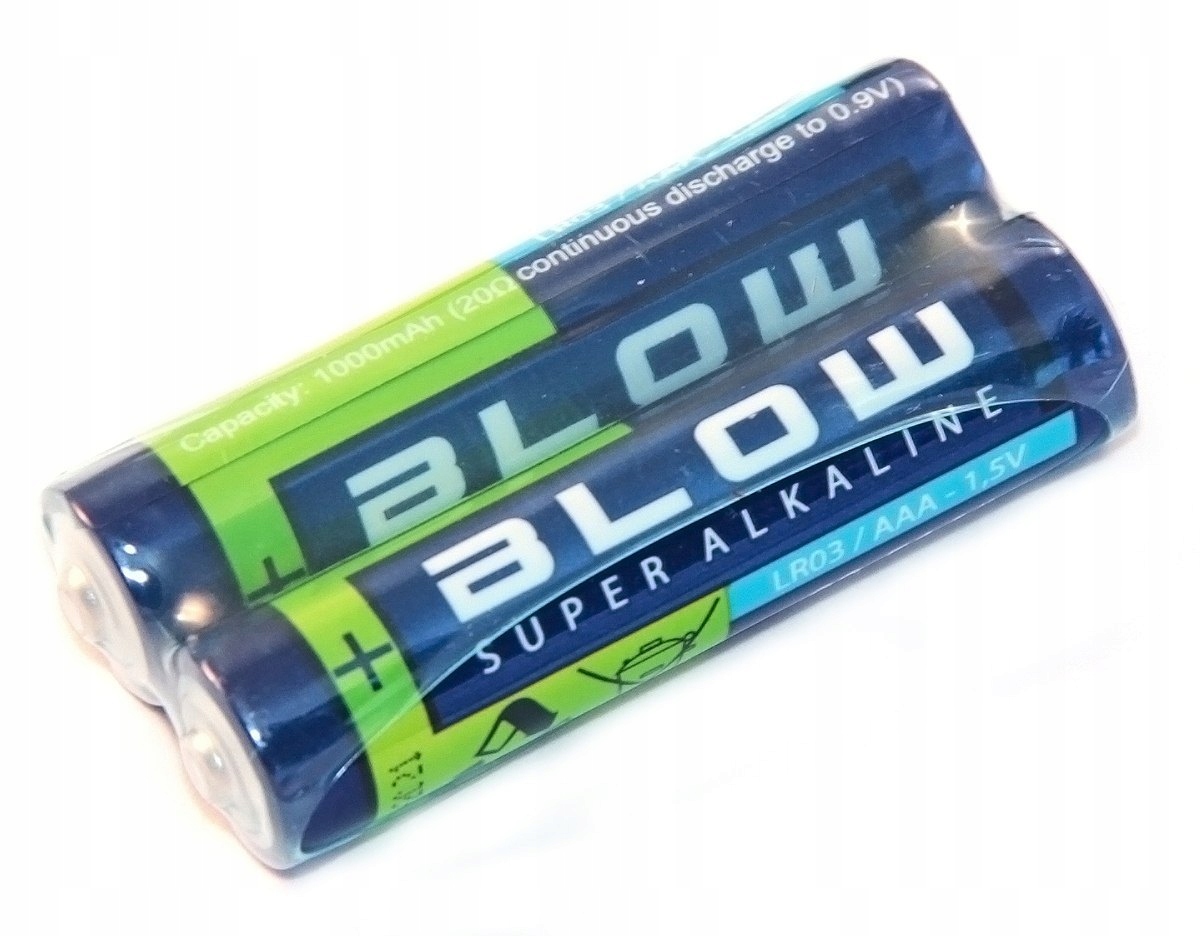 

Bateria alkaline 1,5V Aaa LR03 Blow 2szt.