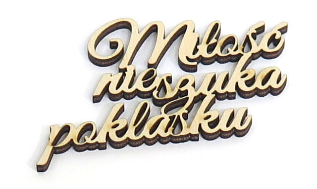 

Dekor Decoupage Jeden Wers Hymnu o Miłości DV11