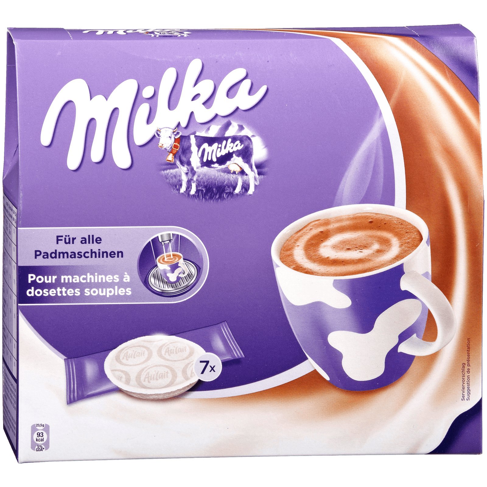 SENSEO MILKA Hot Choco 7 7 pads FVAT Saszetki - 6784103824 - oficjalne archiwum allegro