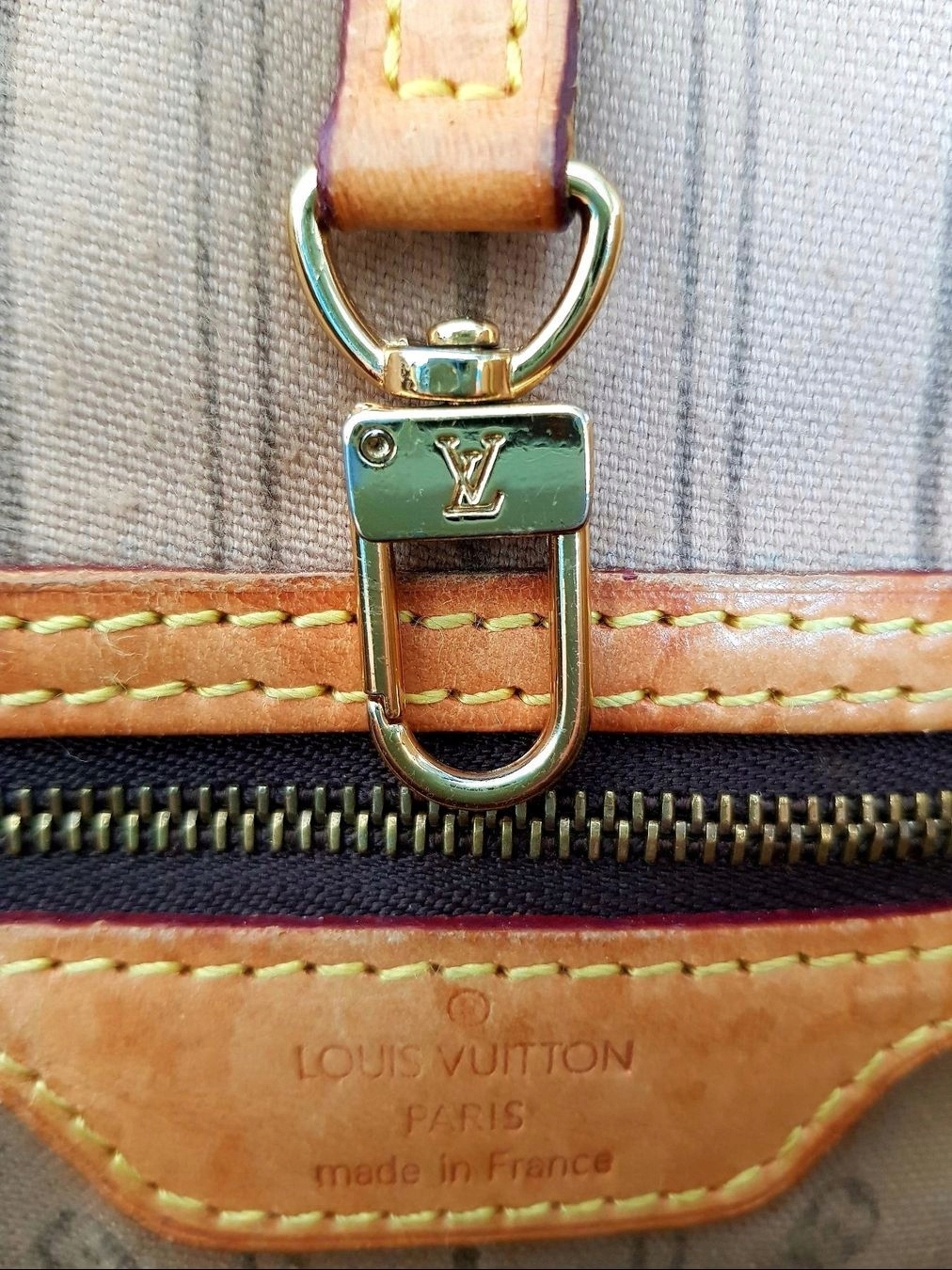 Torebka Louis Vuitton Neverfull MM oryginal - 7445232663 - oficjalne archiwum allegro