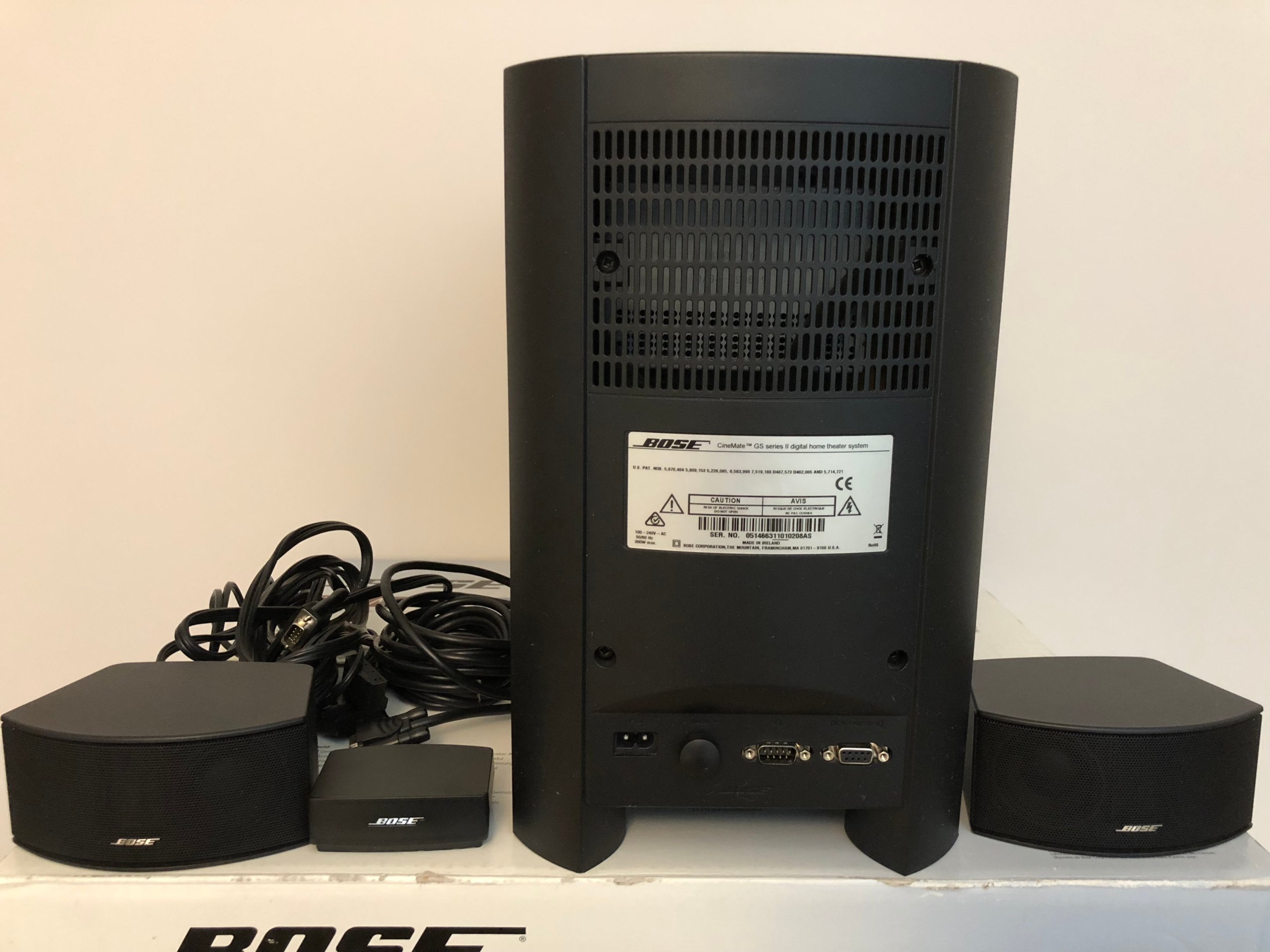 BOSE Cinemate GS series II ホームシアター BOSE CineMate GS Series II デジタルホームシアター