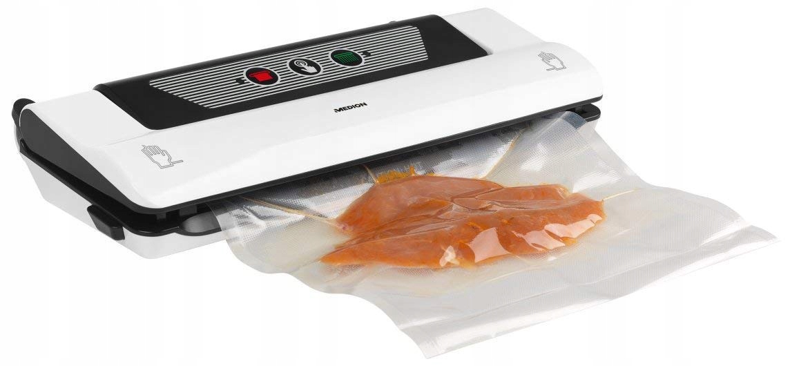 ZGRZEWARKA PRÓŻNIOWA DO ŻYWNOŚCI MEDION 1x WORKI - 7610853263