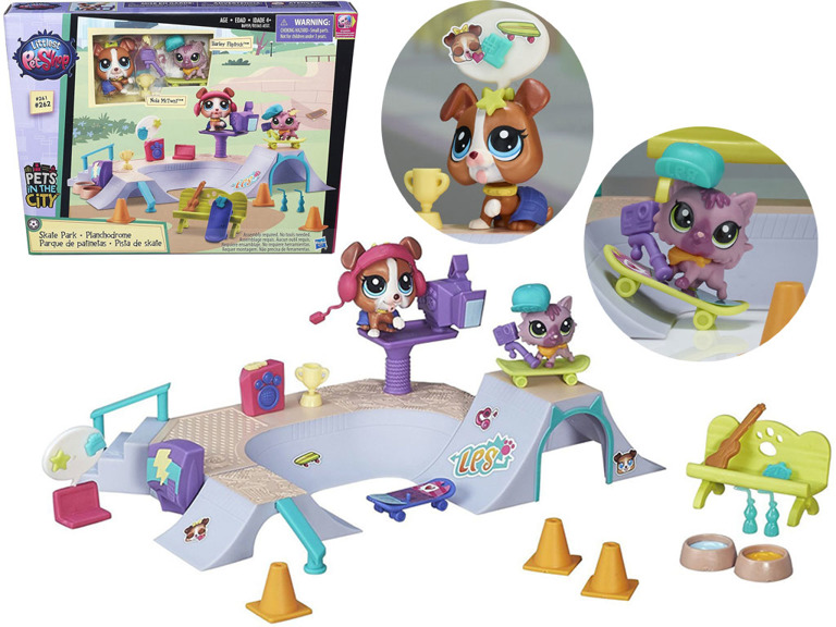 littlest pet shop skate park