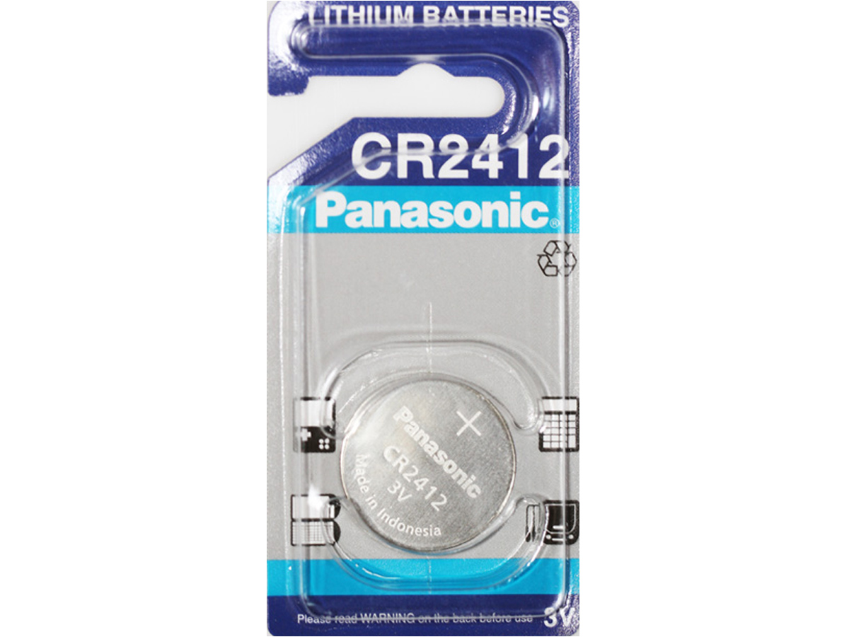 BATERIA LITOWA GUZIKOWA PANASONIC 3V CR2412 2412 - 7148765488 ...