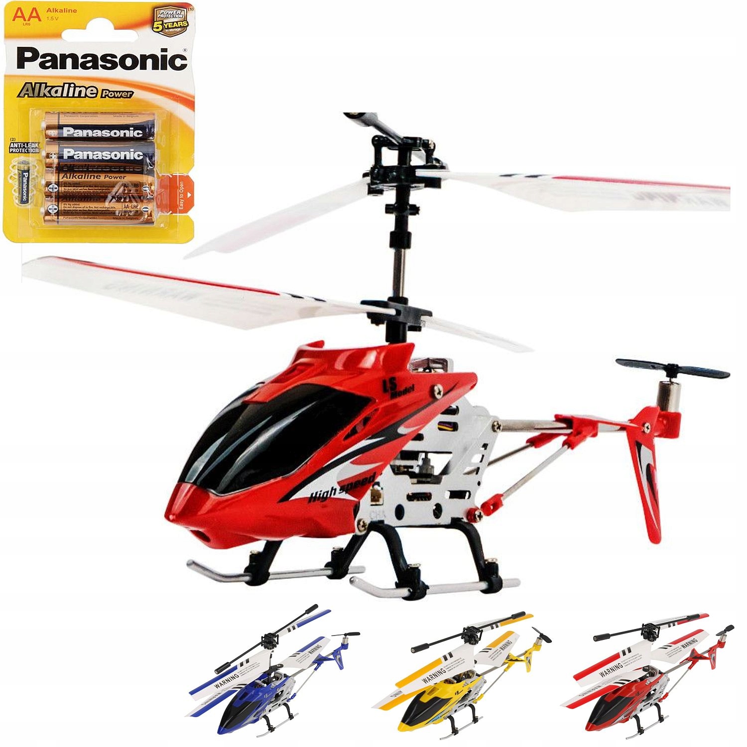 Helikopter Zdalnie Sterowany Gyro 22 Cm Niebieski 7692500202