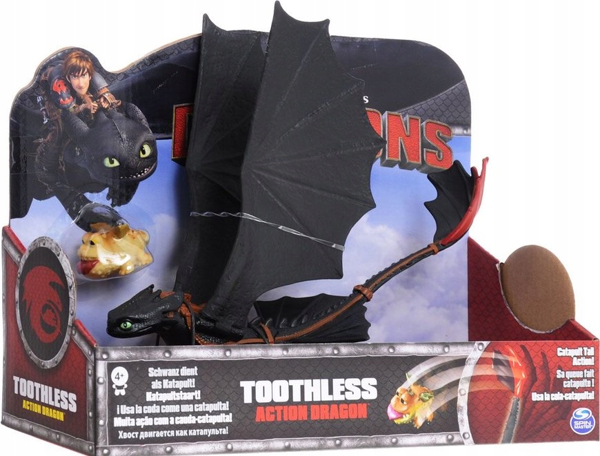 Dragons Jak Wytresować Smoka Szczerbatek Toothless 7451443638 Dragons Jak Wytresować Smoka Szczerbatek Toothless 7451443638