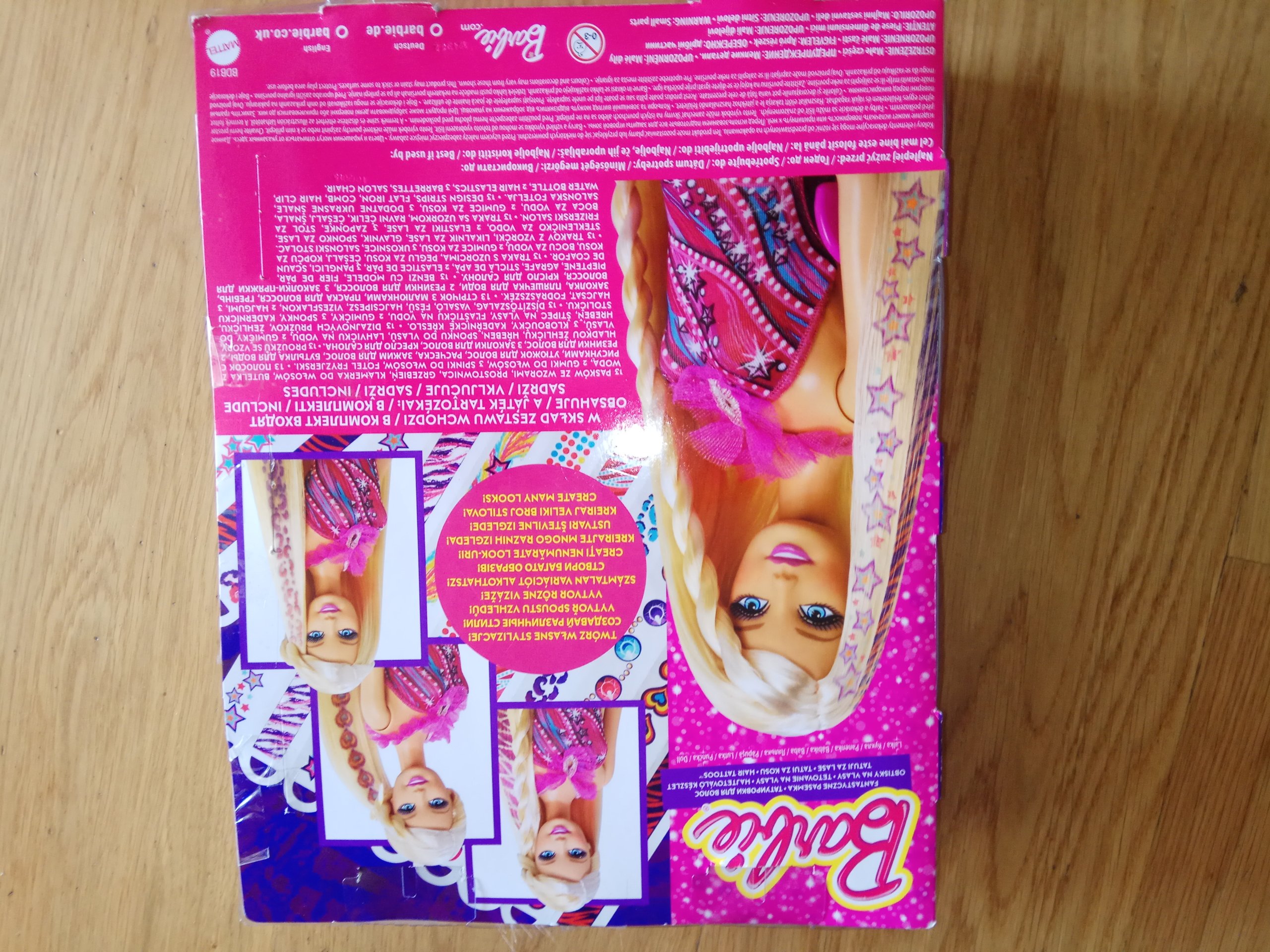 Lalka Barbie Fantastyczne Pasemka Dzień Dziecka 7319672982 Lalka Barbie Fantastyczne Pasemka Dzień Dziecka 7319672982
