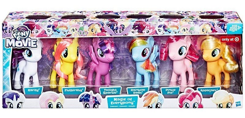 My Little Pony The Movie Zestaw 6 Kucyków C2905 7246259882 My Little Pony The Movie Zestaw 6 Kucyków C2905 7246259882