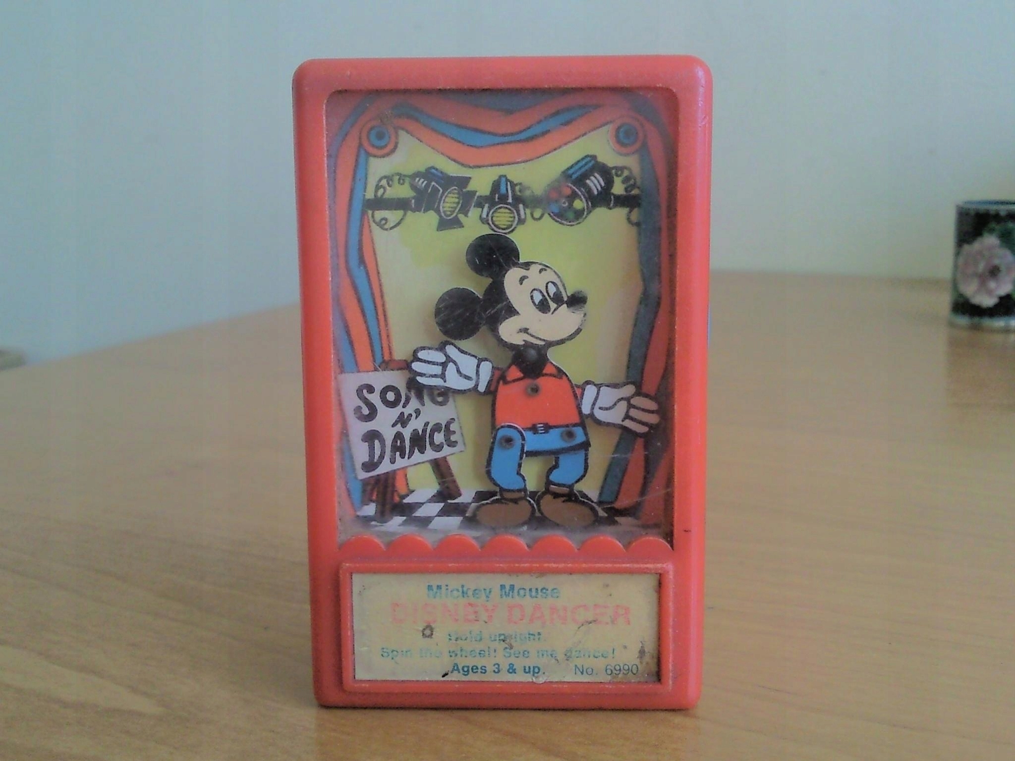 Disney Tańcząca Myszka Miki Plastikowa Zabawka Prl Disney Tańcząca Myszka Miki Plastikowa Zabawka Prl