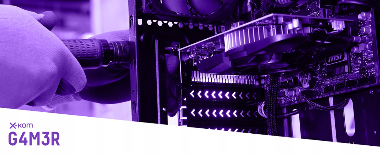 Desktop XKom G4M3R 500 i58500/GTX1060 HDD+SSD 7426550424