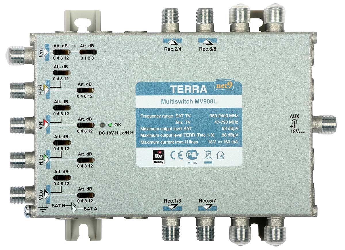 Terra Mr 512. Terra Multiswitch Mr 508 схема подключения. Мультисвитчер. Terra мультисвитч Terra mr532.