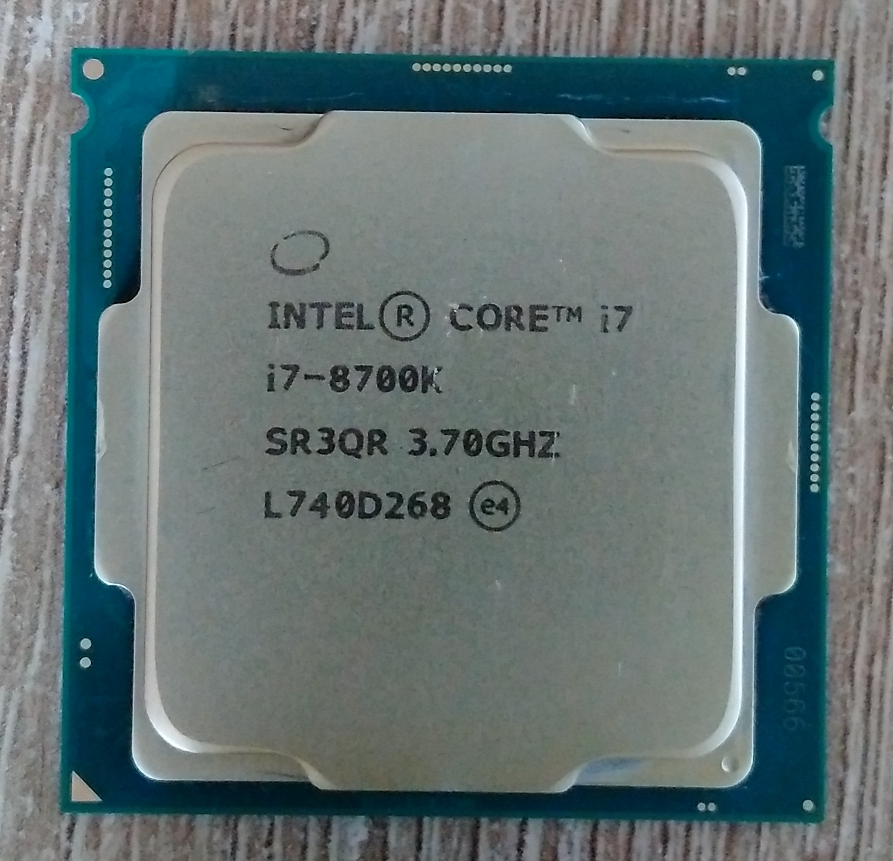 Intel core i7 8700k какой сокет