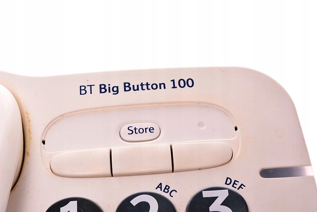 43614 BT BIG BUTTON 100. ms TELEFONY STACJONARNE 7547065682