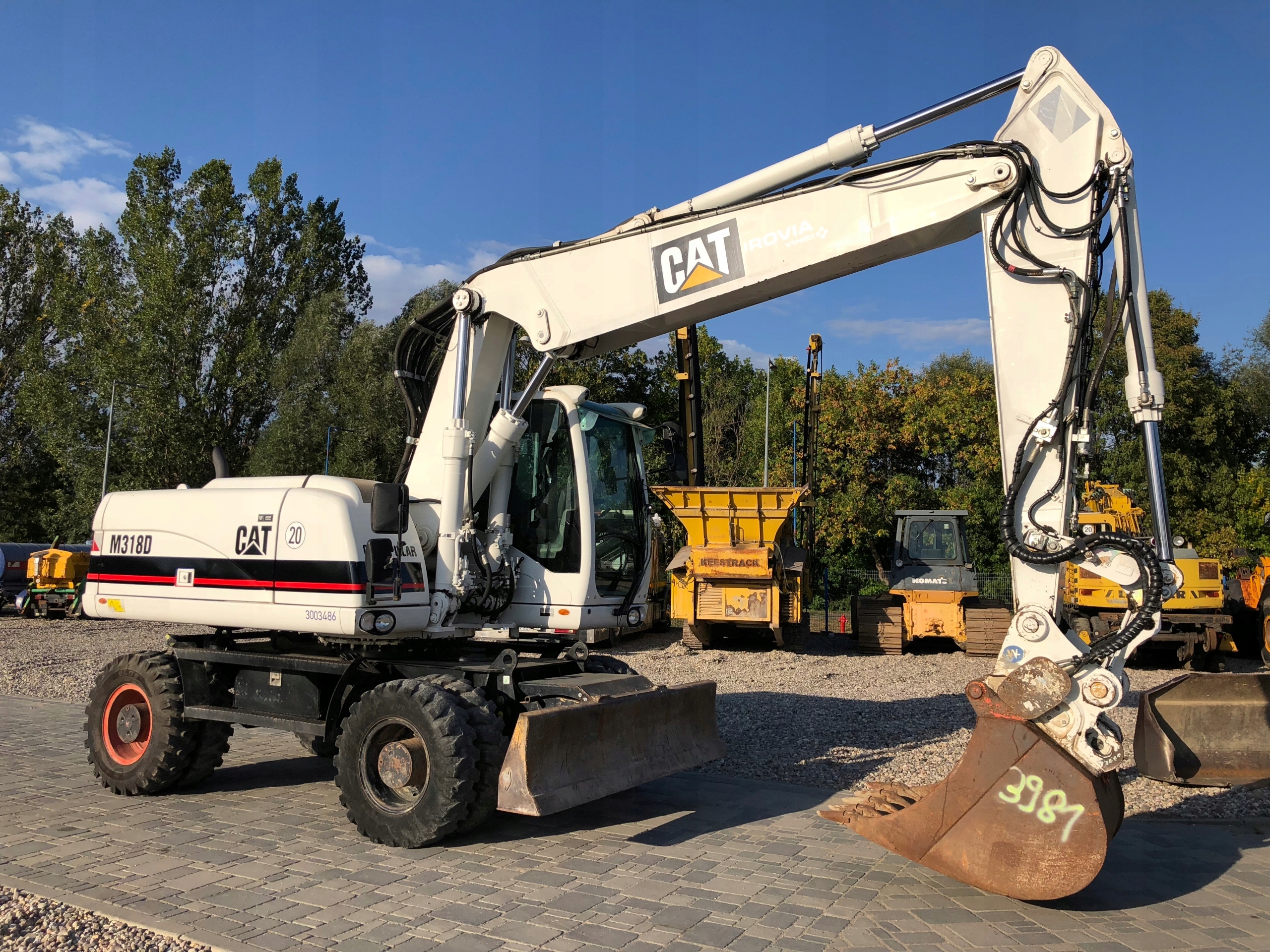 koparka kołowa CAT 318D M318D - 7554820475 - oficjalne archiwum allegro