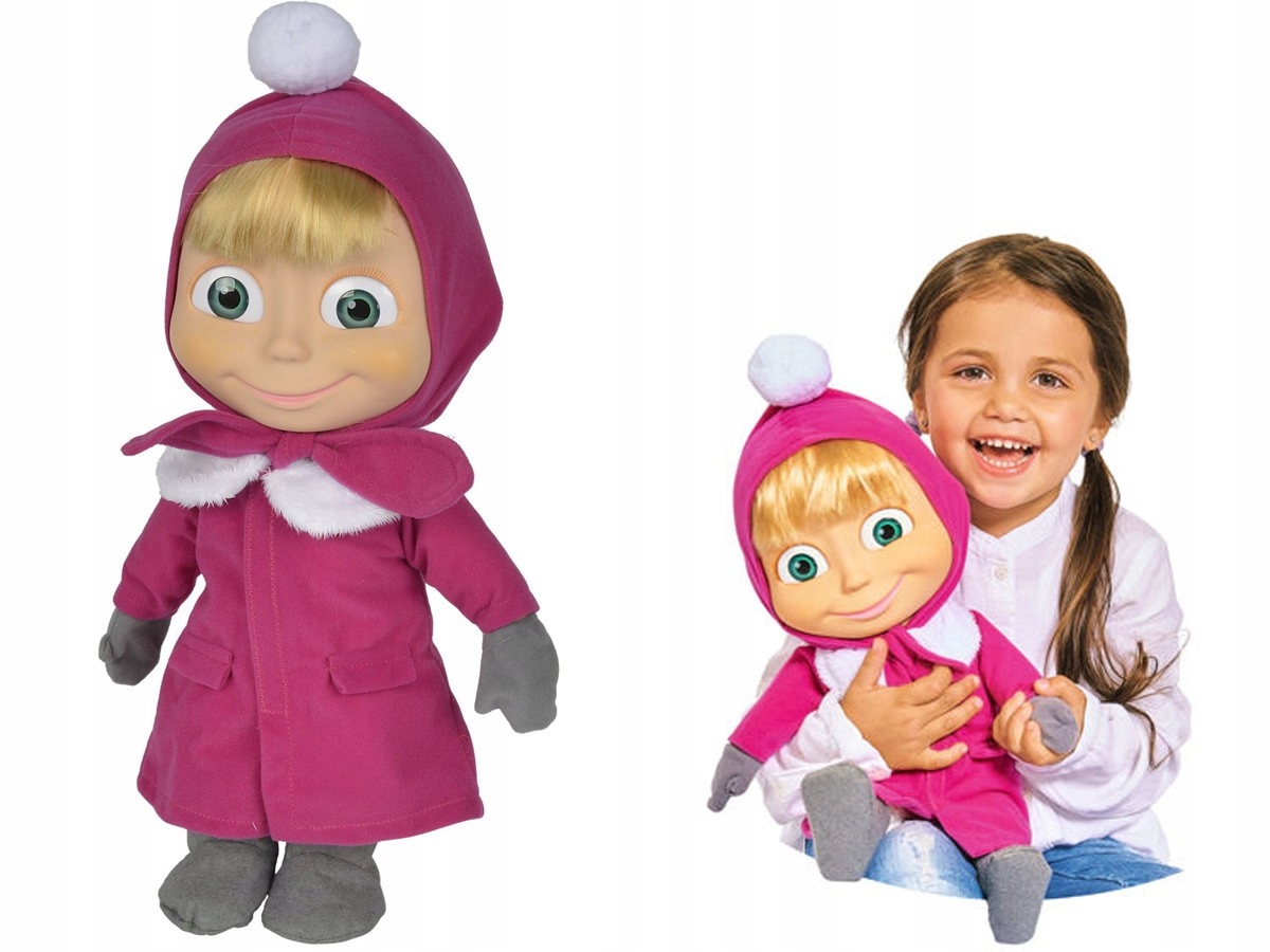 Lalka Masza Miękka Mrugająca 40 Cm Simba Z Bajki 7515198416 Lalka Masza Miękka Mrugająca 40 Cm Simba Z Bajki 7515198416