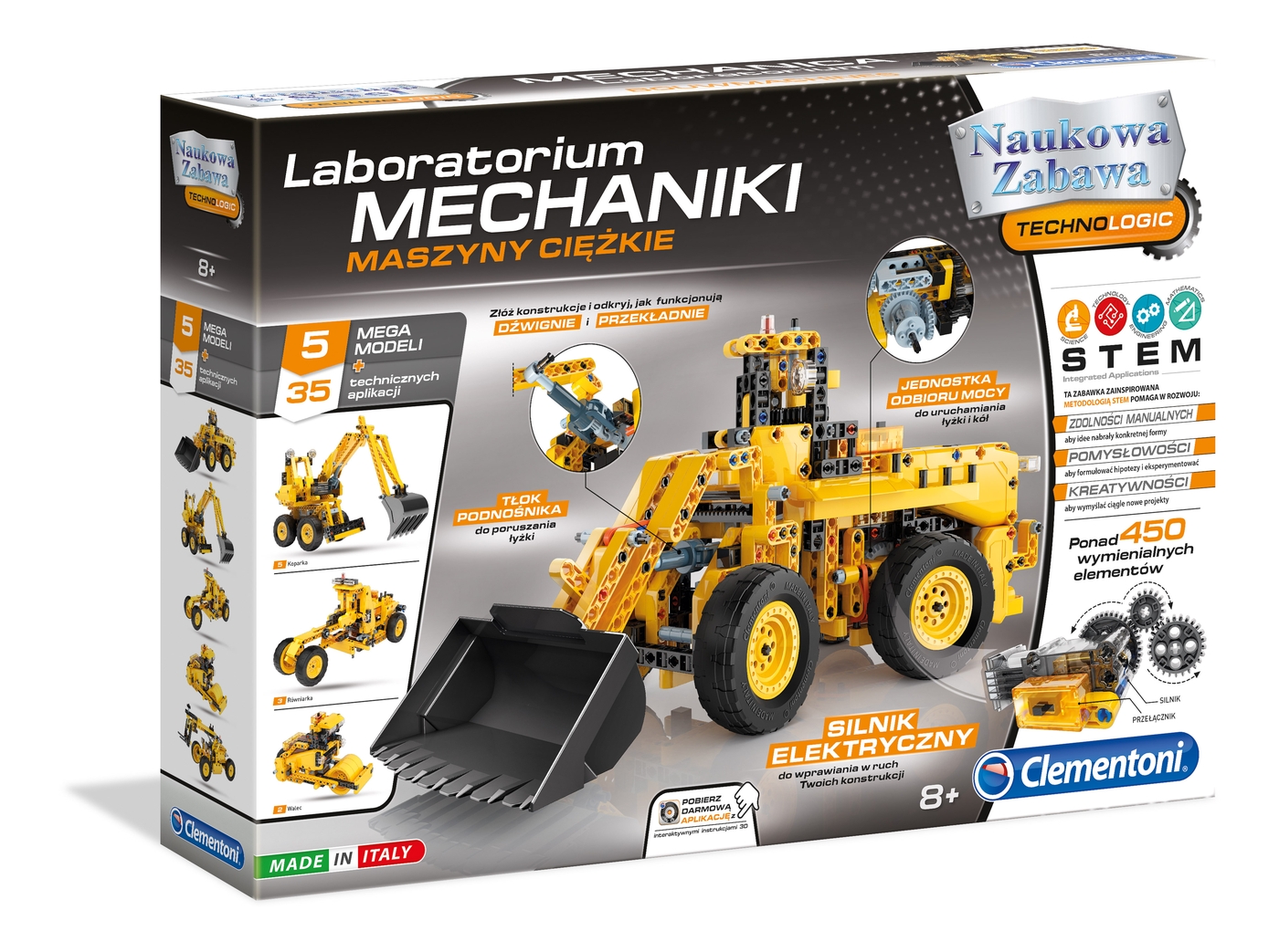 Clementoni Maszyny Budowlane Laboratorium Mechanik 7008123242 Clementoni Maszyny Budowlane Laboratorium Mechanik 7008123242