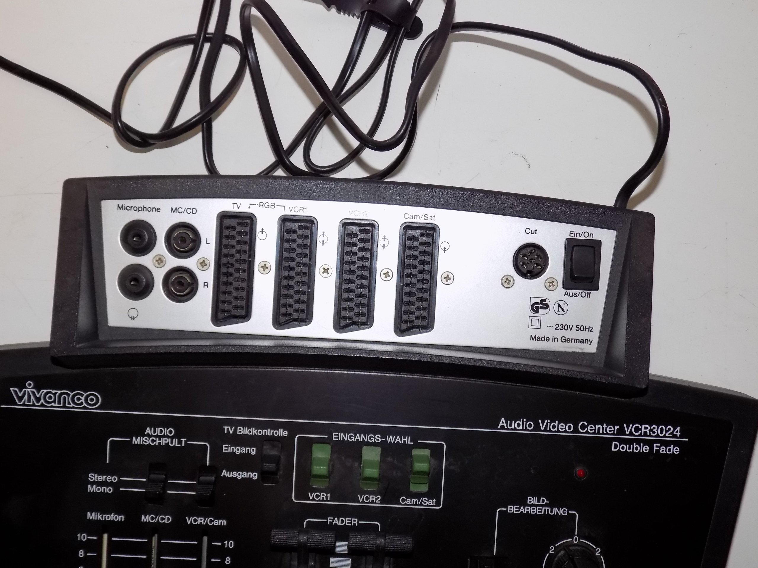 Mixer Vivanco VCR 3024 AUDIO VIDEO CENTER 7264667842 oficjalne archiwum allegro