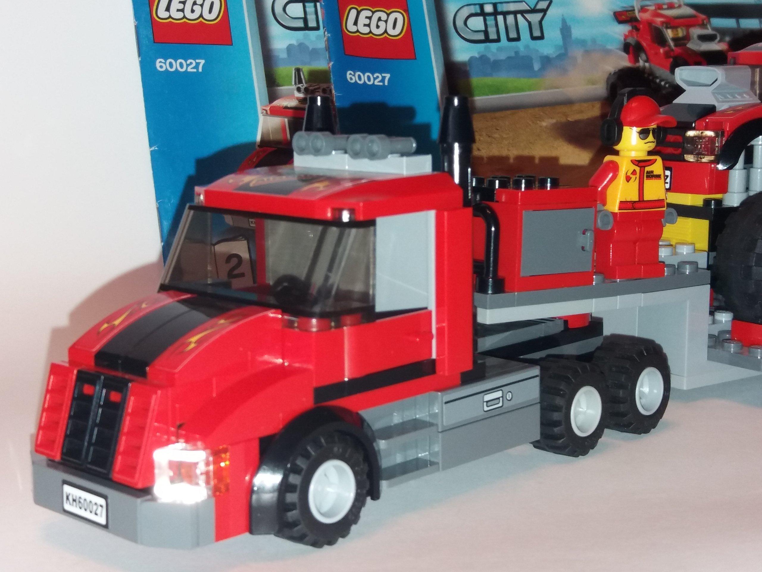 LEGO 60027 CITY Transporter monster trucków (A) - 7008742263 ...