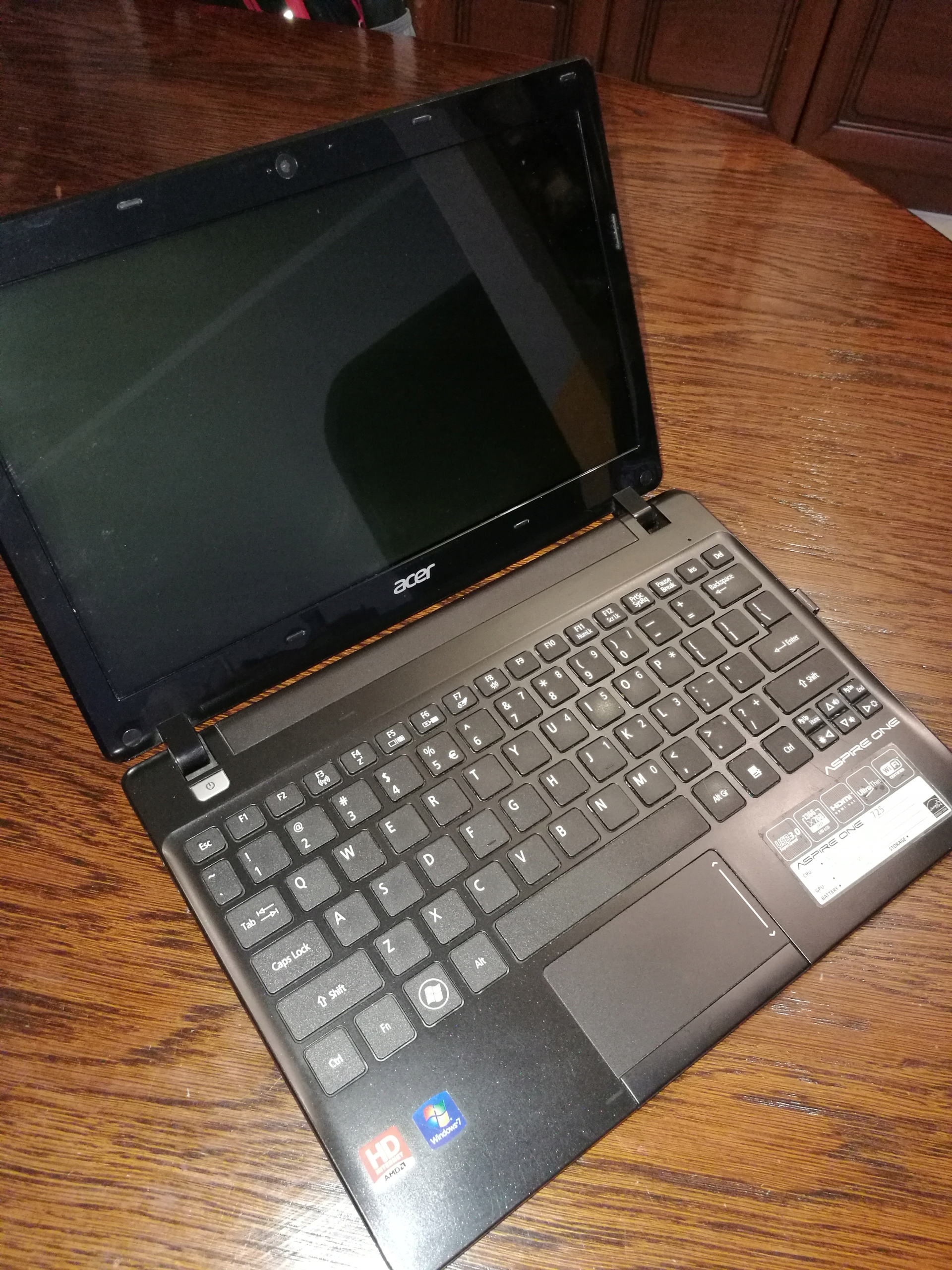 Acer aspire one 725 апгрейд