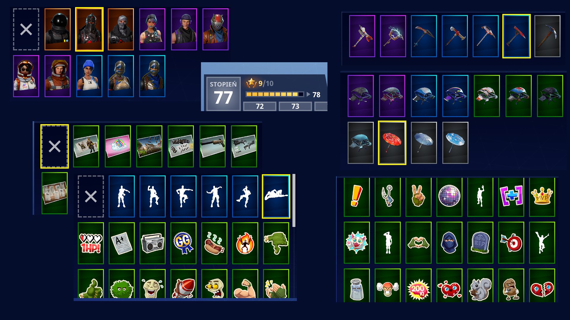 fortnite skiny o wartosci 30k vdolcow 1000zl - kilofy w fortnite