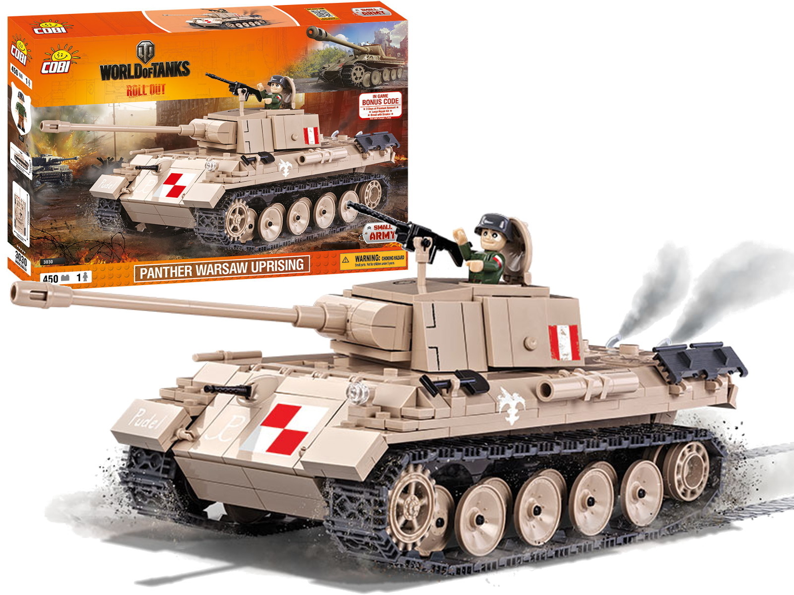 Cobi Klocki World Of Tanks Czołg Panther 3030 7216389807 Cobi Klocki World Of Tanks Czołg Panther 3030 7216389807