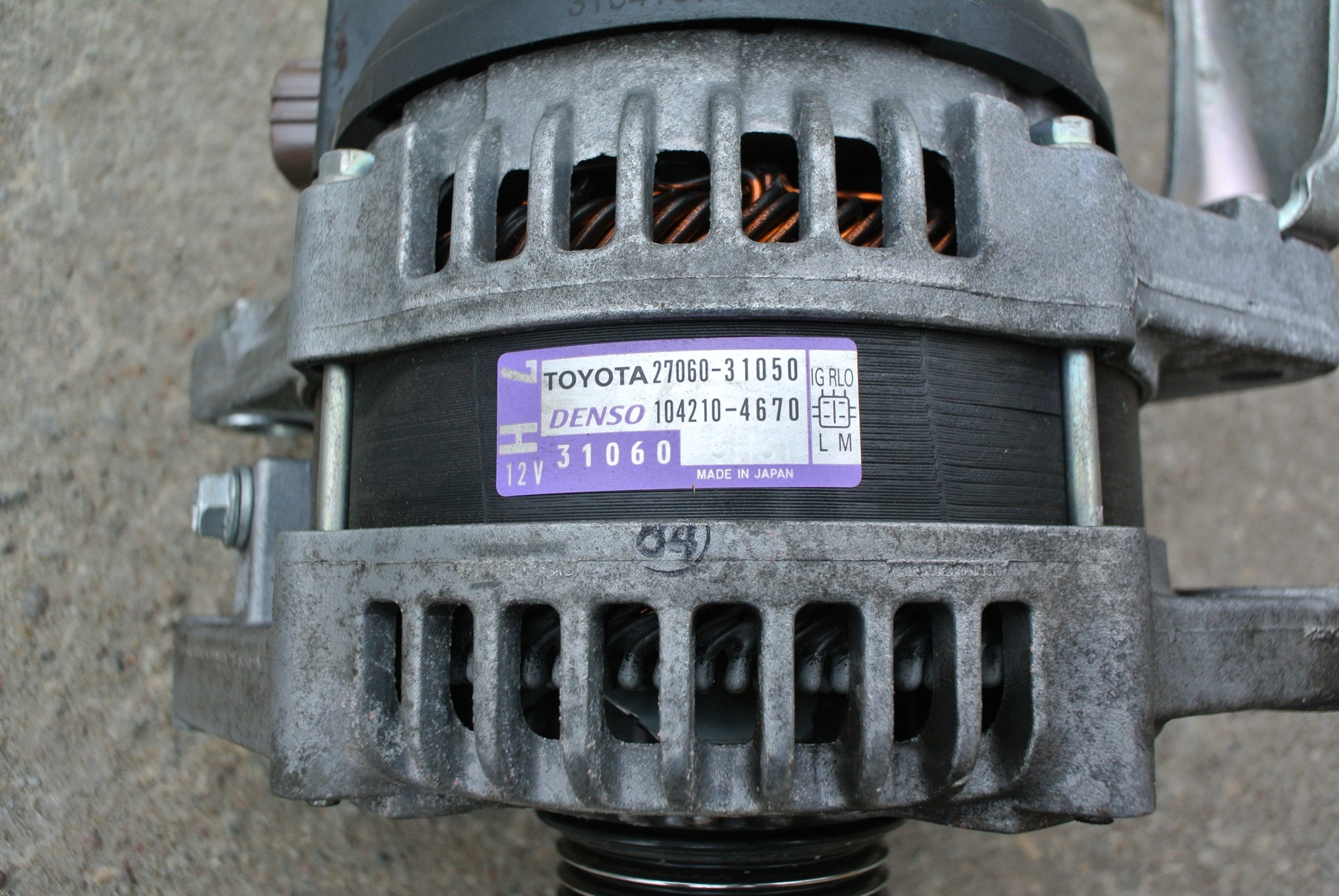 ALTERNATOR LEXUS GS300 IS250 2706031050 7298488511 oficjalne