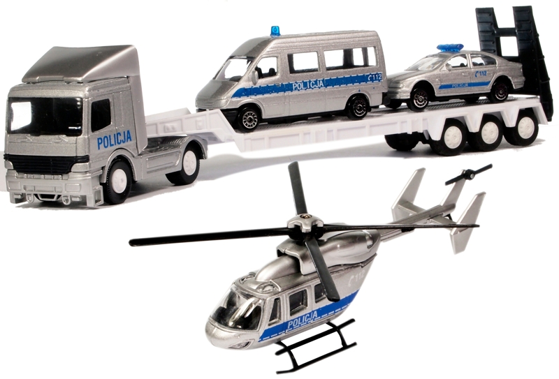 Zestaw Pojazdów Policyjnych Policja Radiowóz 6996851024 Zestaw Pojazdów Policyjnych Policja Radiowóz 6996851024