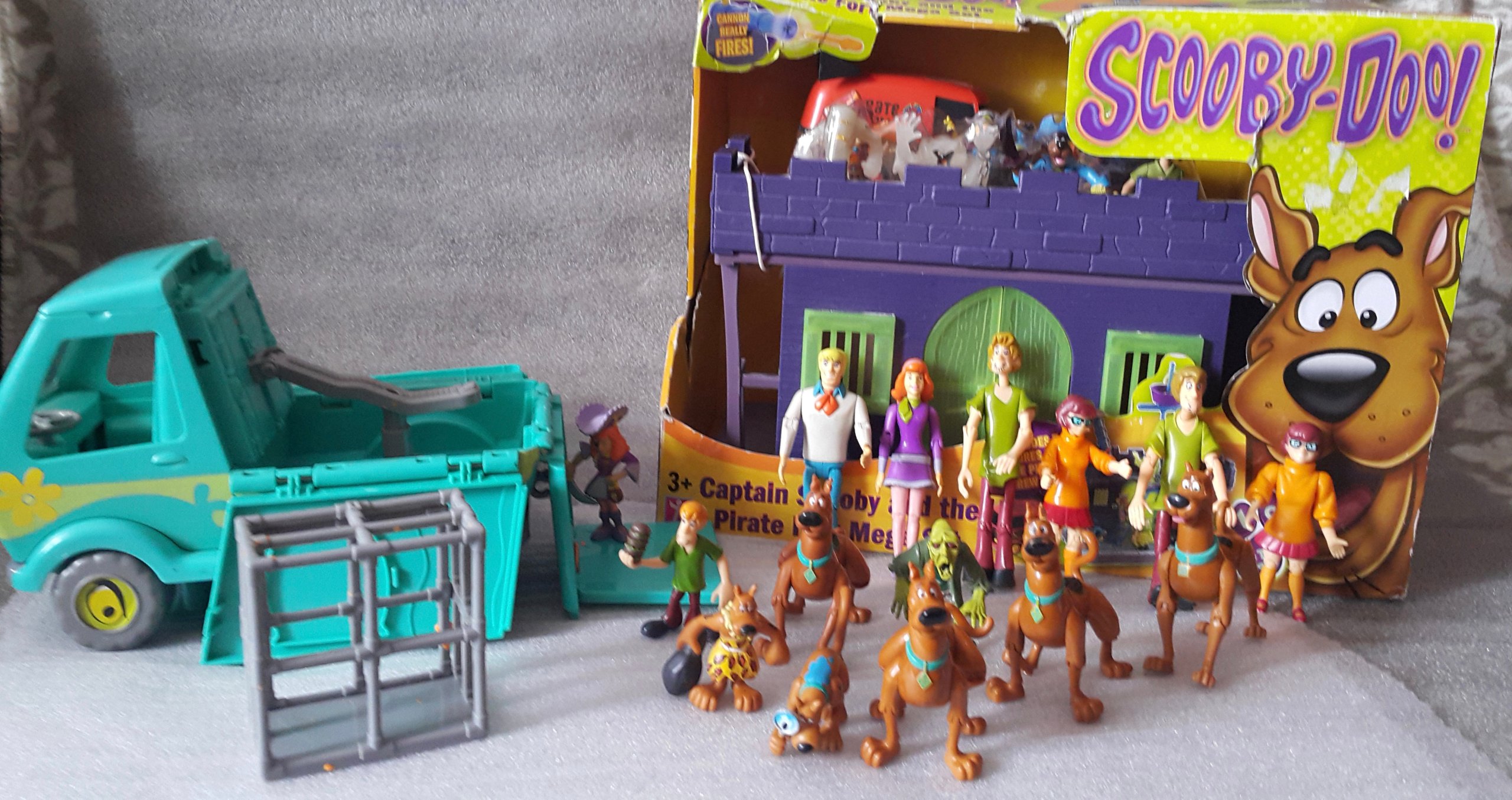 Scooby Doo Forteca Piracka Wehikul Autko 7299125292 Oficjalne