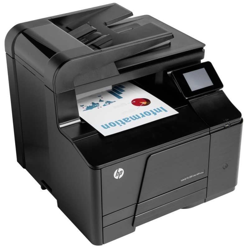 Hp laserjet 200 colormfp m276nw не печатает цветными картриджами