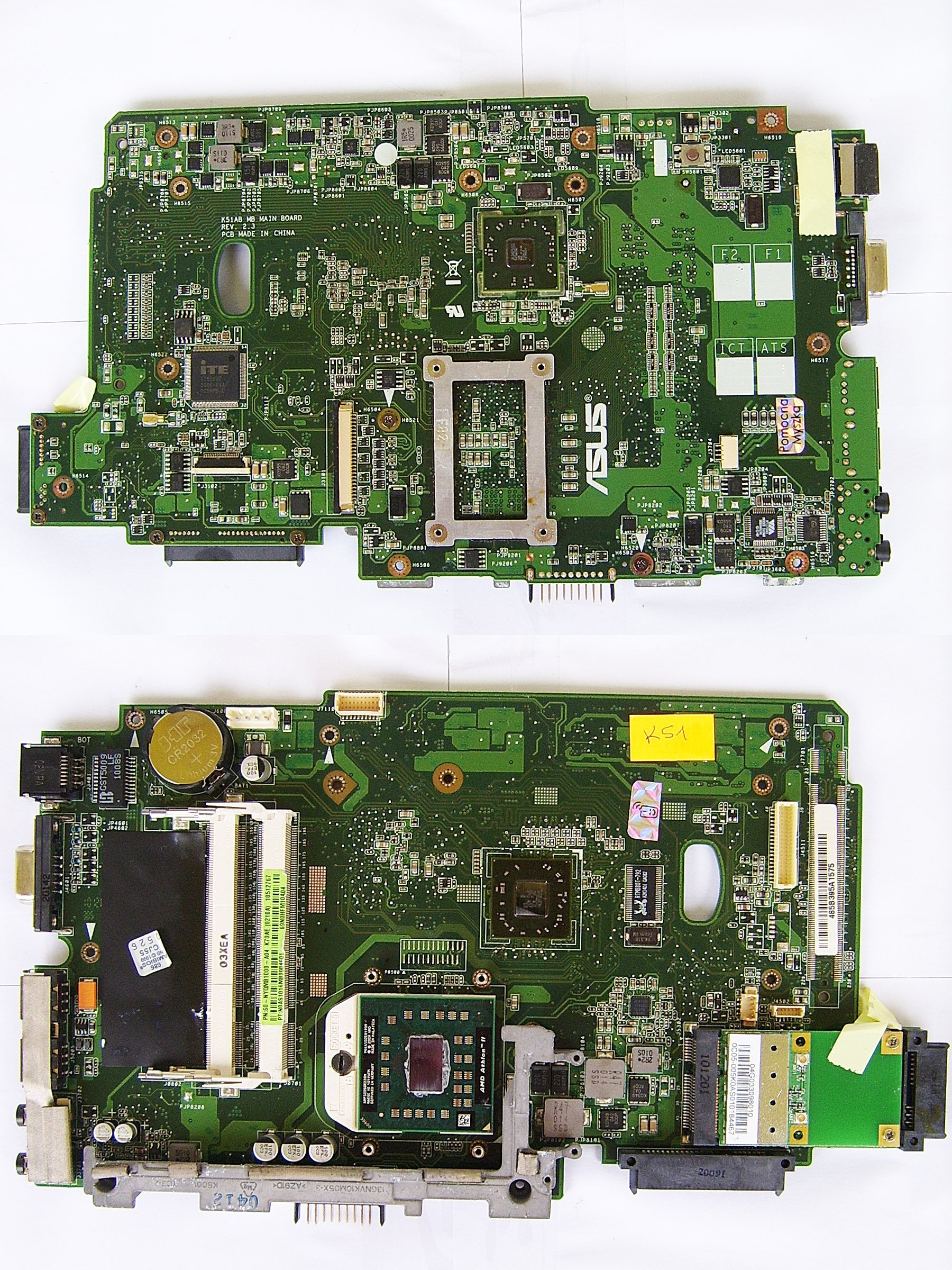 Asus k51 нет изображения