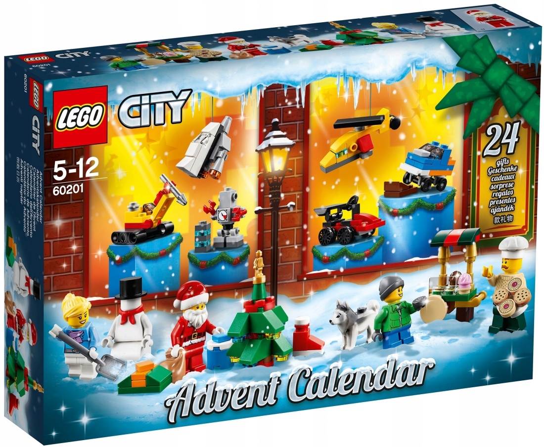Kalendarz adwentowy LEGO City 60201 Warszawa 7665278923 oficjalne
