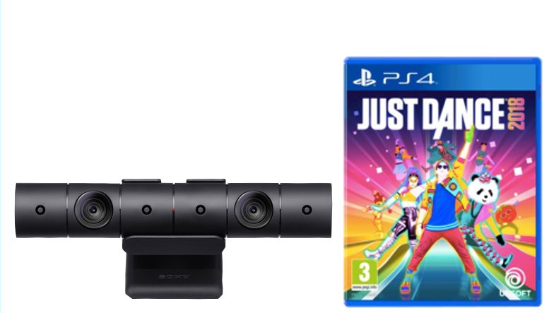 PLAYSTATION PS4 V2 CAMERA + GRA JUST DANCE 2018 - 7003237057 ...