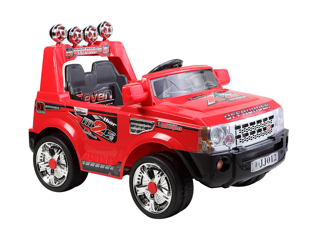 Czerwony Jeep Pilot Zabawka Auto Na Akumulator 6737563410 Czerwony Jeep Pilot Zabawka Auto Na Akumulator 6737563410