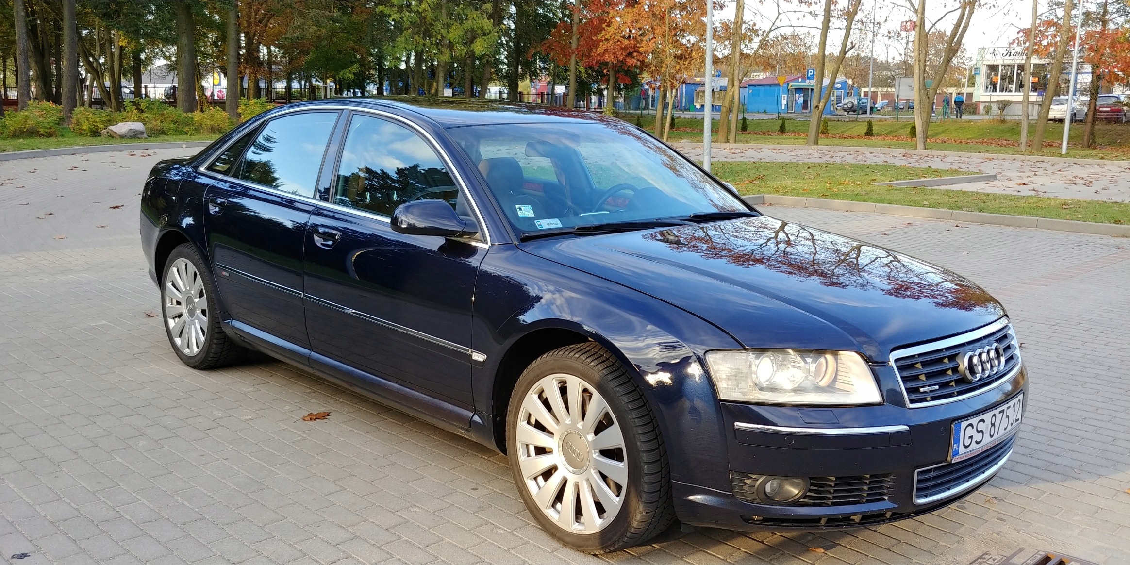 Бампер audi a8 d3