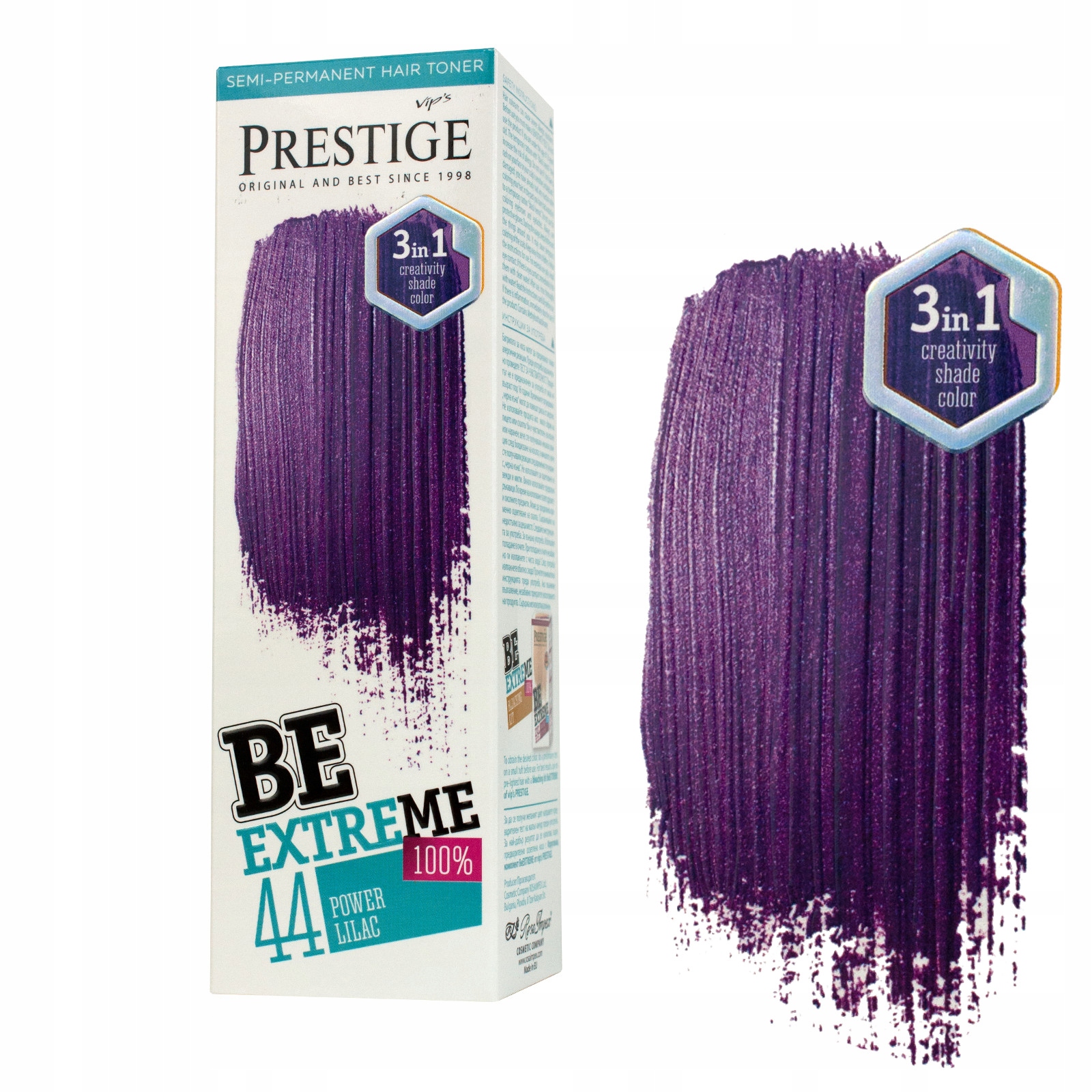 Be Extreme Violet odcień fioletowy toner do włosów 6910139649