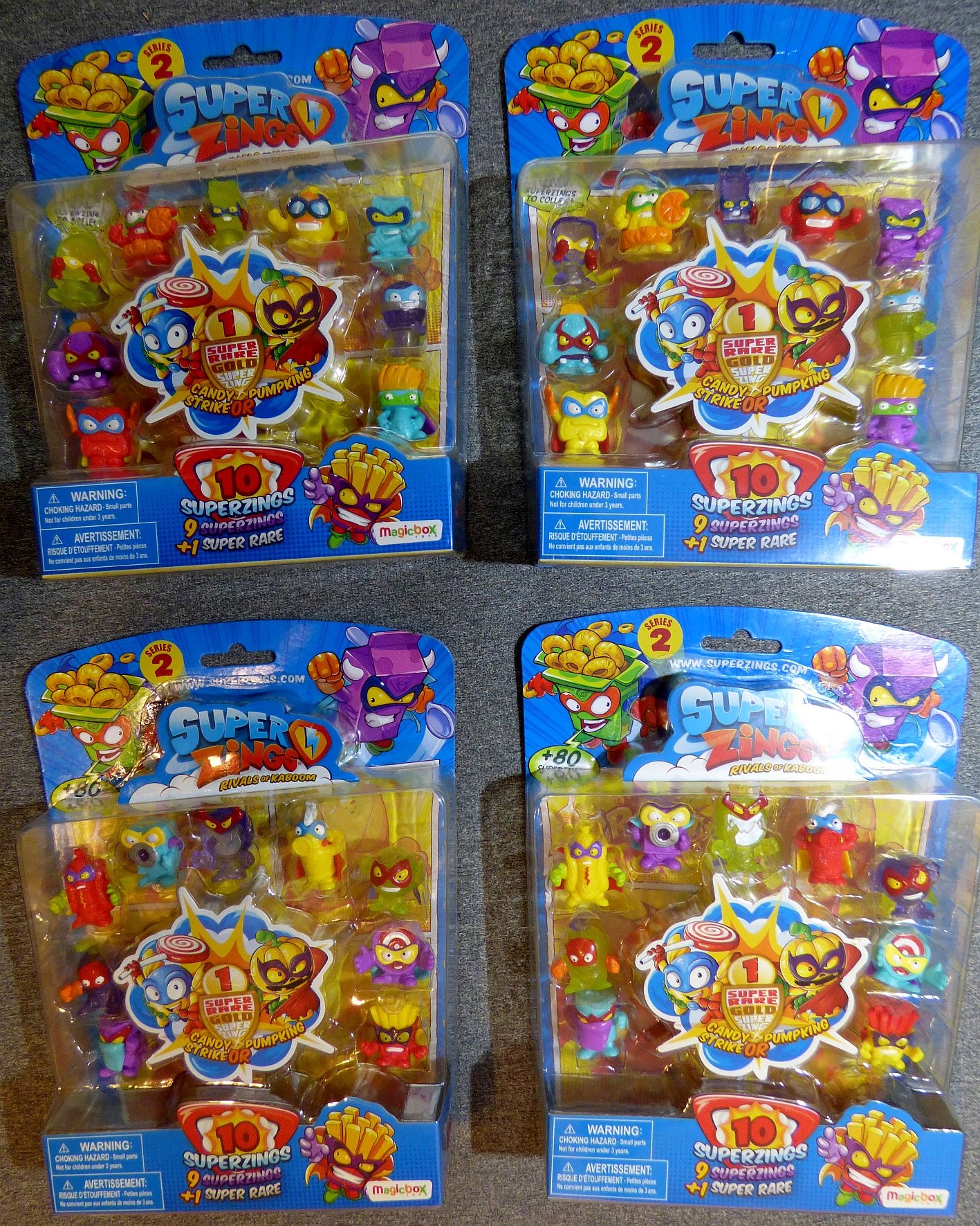 Super Zings Seria 2 Ultra Rare SUPER ZINGS 10 PACK SERIA 2 MAGIC BOX SuperZings - 7688604512