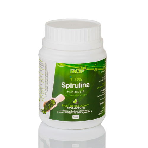 BIO ORGANIC FOODS SPIRULINA 300G TABLETKI ALGI HIT