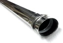 фото mini №1, Liner chimney turbo tube 60mm 1m 1000mm km930 acid-resistant