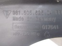 Porsche 981 boxster gts спойлер бампера перед3, купить с разборки