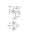 фото mini №8, Shower mixer eurosmart 32837000 grohe