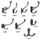фото mini №2, Hanger brass patinated retro number 2093
