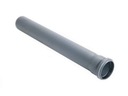фото mini №1, Tube sewer pvc fi 50 100 centimeters 1mb