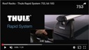 Багажник на крышу thule mitsubishi outlander iii 39