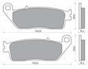 Тормозные колодки, колодки honda vf vt vtr 250 750 1100 shadow gl 15001, цена в Украине