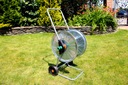 фото mini №2, Metallic trolley for hose to 80m 1/ 2 garden for hose rings to spigot metal zincato