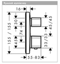 фото mini №5, Hansgrohe bathtub set for plaster з cascade