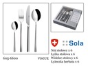 фото mini №1, Set. cutlery 24 electrical. vogue lusol sola switzerland
