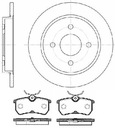 Тормозные колодки, колодки+тормозные диски, диск ford focus и mk1 задний remsa2, купить в Украине