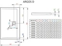 фото міні №3, Дитячий басейн radaway argos d прямокутний 120 x 80 сантиметри