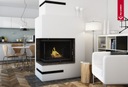 фото mini №4, Lattice fireplace backlash angular 600x400x90 2 pcs black